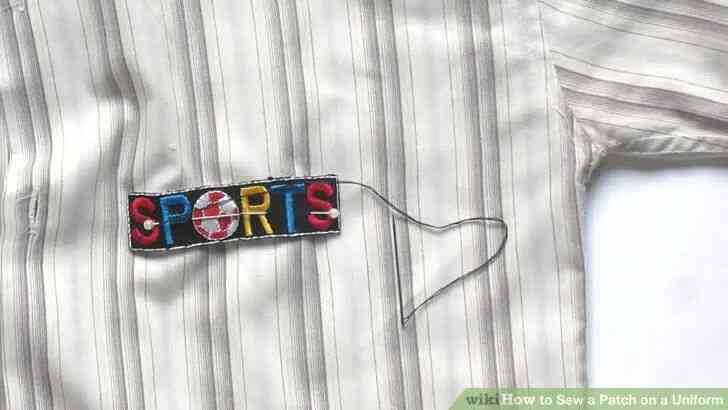 Image intitulée Coudre un Patch sur un Uniforme de l